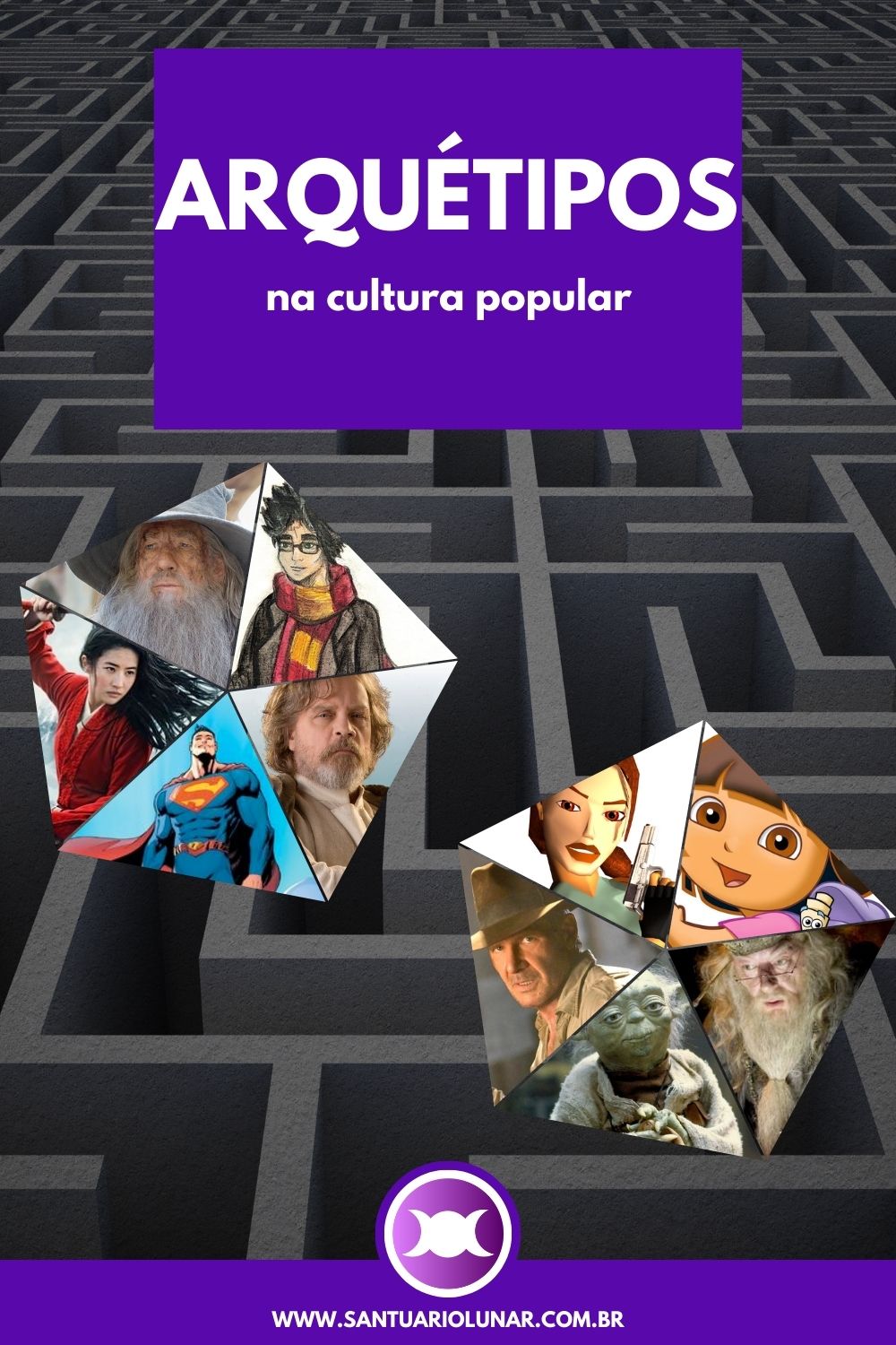 Arquétipos na cultura popular (Pinterest)